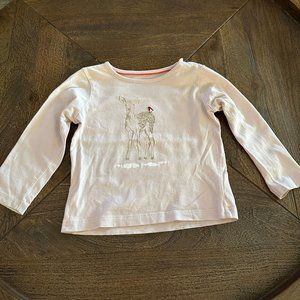 Baby Boden Winter Deer Tee